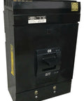 Top Tier 700 Amp 3 Pole Circuit Breaker Featuring 600 Volt Capacity And 65K AIC Rating black industrial switch with ON/OFF lever