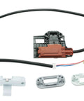 Plug And Play Whirlpool Washer Lid Lock Switch Assembly And Strike Kit, 4 wire, easy install, includes bezel and components.