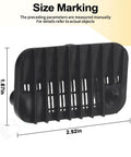 Two Pack Durable Gearcase Water Inlet Screen Replacement For Evinrude Johnson Outboard Motors 336206 size dimensions 1.67in x 2.92in