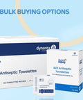 Bulk buying options of BZK Antiseptic Towelettes, sterile, alcohol-free, fragrance-free, 5x7 inch, 100 per box, 10-box case