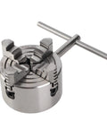 Heavy Duty 4 Jaw Independent Lathe Chuck With 3 Inch Reversible Jaws, K72 80 model with steel jaws for precision work