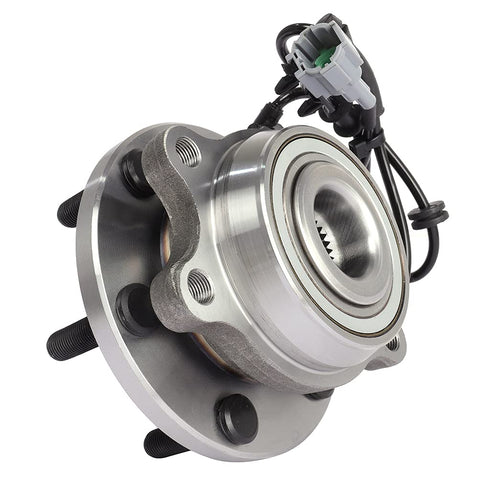 Front Wheel Bearing And Hub Assembly With Wheel Speed Sensor For 2005 To 2015 Frontier, Pathfinder And Xterra, side view