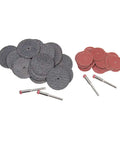 54Piece Mini Circular Grinding Head Set With Resin Cut Off Wheels, Diamond Cutting Inserts And Metal Cutters For Drills shown