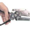 Handheld Portable Metal Letter Bender And Shaping Pliers For Aluminum Iron And Stainless Steel Up To 0.6mm Thick Width 3.9 Inch