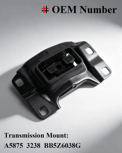 Transmission mount for 2016-2019 Ford Explorer, OEM replacement part, designed for 2.3L inline four engine. 3 Pcs Premium Engine Motor Mount And Transmission Mount Set For 2016 2017 2018 2019 Ford Explorer 2 3 Liter L4 Inline Four Crossover Direct Factory Standard Replacement Knock Out Engine Shake And Improve Your Daily Drive With This Badass Gear.