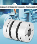 GL39 X 50 Shaft Sleeve Adapter Motor Connector And Coupling For Easy Installments Precise Engine Fit With 16 X 16 Specs in silver metal.