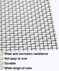 Stainless Steel Woven Wire Mesh 10 Mesh 12 By 8 Inch 3 Pack Built To Last No Rust With 1.98mm Openings And 0.6mm Wire Diameter
