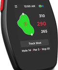 Game Changing Handheld Golf GPS Device With Shot Tracker And Range Finder displaying course data on touchscreen