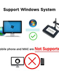 Support Windows System graphic with Plug And Play Digital Signature Pad With Bright Four Point Three Inch Backlit Touchscreen.