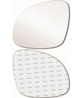Flat Driver Side Mirror Glass Replacement With Full Size Adhesive For 2009 Through 2017 Volkswagen Tiguan Left LH View Distortion Free