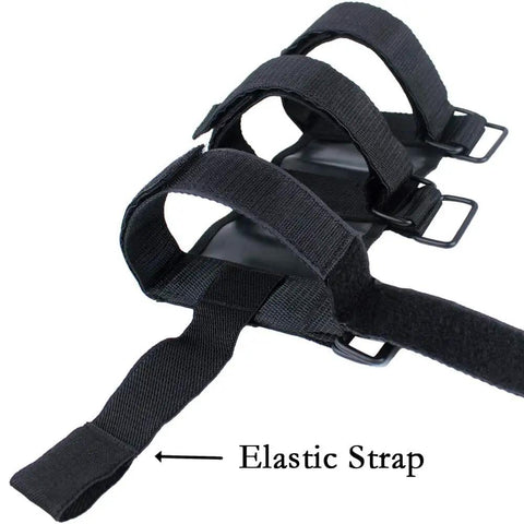 Universal UTV Roll Bar Fire Extinguisher Holder With Adjustable Velcro Straps Enhanced Stitching Quick Release Buckle
