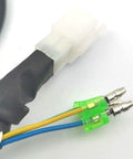 Close-up of Motor Adapter 9 Pin Extension Cable For E Bike Motor Waterproof Connector 60 Cm Length Black ABS Durable Conversion Wire