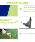 Product features of Two Pack Pop Up 4Ft Soccer Goals for Kids, Easy Setup, Portable Backyard Training Nets with 8 Field Cones and Stakes