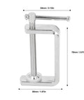 Beefy 2 Pack C Clamp Set Heavy Duty Wide Jaw 304 Stainless Steel For Woodworking Metalworking And DIY Repairs With A Strong Firm Grip And Reliable Performance, 78mm view