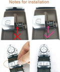 Mercedes Window Lift Switch Button Cover for C Class W205 2015 2021 and GLC W253 2016 2022 installation guide