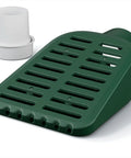 4In Grate Yard Drain With Expanded Drainage Surface For Sump Pump Discharge And Downspout Extensions, includes pipe adapter