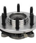 Front Wheel Hub And Bearing Assembly For Ford F150 2009 2010 2011 2WD 6 Lug With ABS Left Or Right Replacement Fits 4 Bolt Square Flange 183 Mm Dia And 45.6 Mm Offset Heavy Duty Truck Grade Beefed Up