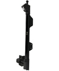 Magnetic Gate Latch Keeper With Top Pull Design 21 Inch Black Magnalatch for secure outdoor fence and pool safety