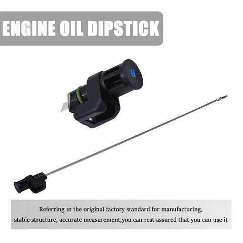 One Piece Car Transmission Oil Dipstick With 23 Point 8 Inch Stainless Steel Engine Oil Level Indicator for Most Models