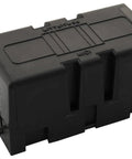 Heavy Duty Midi Fuse Block Holder Designed For Automotive And Commercial Wiring Featuring Rock Solid Blade Fuse Circuit Protection That Plays Nice With Any Rig And Delivers Straight Up Reliable Power Distribution You Can Trust Daily, black plastic design.