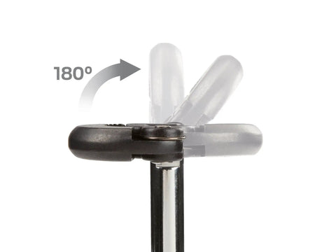 11 Inch Basin Wrench With 180 Degree Pivoting Head For Reaching Tight Nuts On Faucets Valves And Drains Spring Loaded Jaw