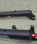 Close-up of attachment points on Beefy 20 Inch Fat Tire Front Fork with Air Suspension for E Bike and MTB