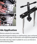 Crankshaft And Camshaft Seal Remover Puller Set with Two Pairs of Hooks for Automotive Engine Maintenance