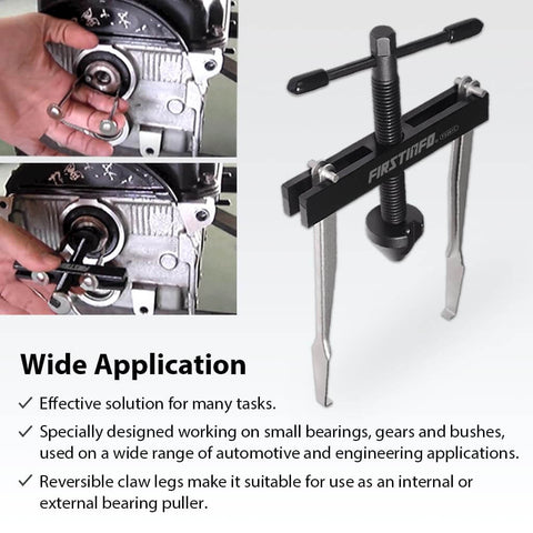 Crankshaft And Camshaft Seal Remover Puller Set with Two Pairs of Hooks for Automotive Engine Maintenance