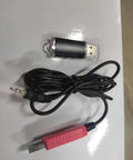 RS-232 Cable And Software Kit For VM-6380 3 Axis Piezoelectric Accelerometer Vibration Meter USB cable and 3.5mm connector