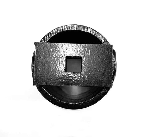 Beefy Prop Nut Socket Wrench For Bravo III Front Prop, Replaces 91-805457T1, Two And Three Quarters Inch Nut, Half Inch Drive, Heavy Duty Steel With Black Oxide Finish, MerCruiser Bravo 3 Boat Prop Maintenance Tool