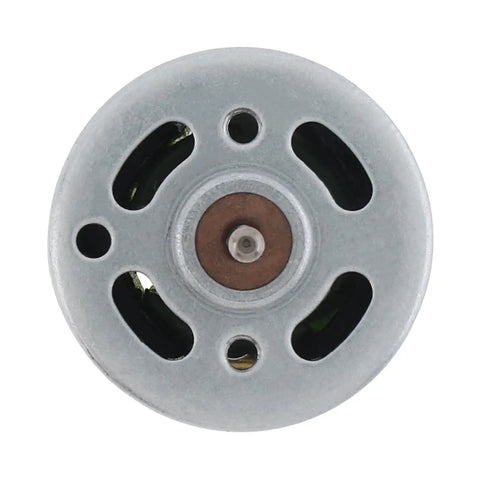 Top view of 6 To 24V DC Micro Motor With 6000 To 24000 RPM High Speed Stainless Steel Beast, showing vented casing.
