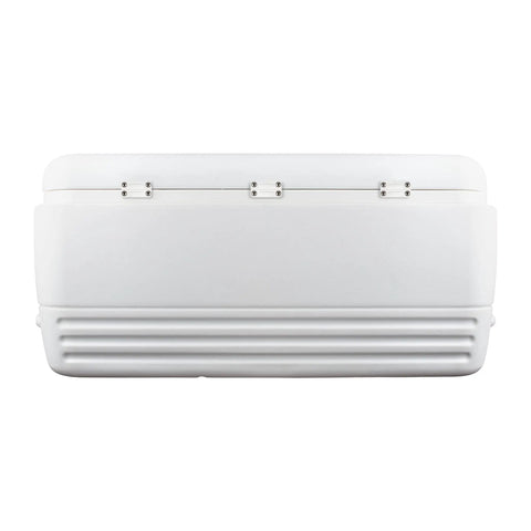 3 Pack White Igloo Cooler Hinges Replacement With Screws For Rectangular Ice Chests 25 To 165 Quart Models Heavy Duty Built Tough High Strength Parts Kit white cooler with three replacement hinges