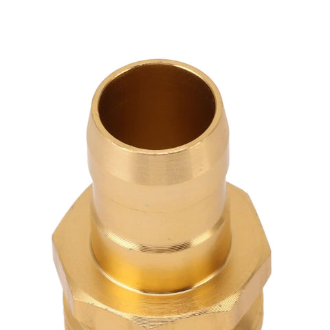 Top Grade Thonlai Garden Hose Repair Kit Durable Aluminum Connectors With Clamps For 3/4 Inch And 5/8 Inch Outdoor Hoses Rust Resistant Steel Hardware 3 Sets To Fix Leaks Fast brass hose connector fitting close-up