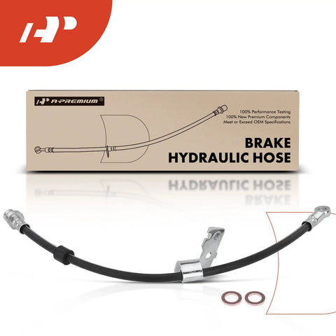 Front Driver Brake Hydraulic Hose Compatible With Chrysler Avenger 2008 2014 Caliber 2007 2012 Compass Patriot 2007 2017