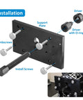 M8 Engine Inner Camshaft Bearing Installer and Puller Tool for 2018 to 2025 Models installation process diagram