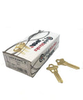 SC1 Brass Key Blanks Box Of 50 Keys For Locksmiths And Key Makers Compatible Brass Keys For Spare And DIY Replication