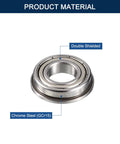 HiPicco F6904ZZ ball bearing, double-shielded chrome steel GCr15, 20mm ID x 37mm OD x 9mm wide