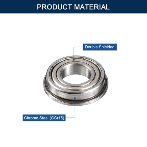 HiPicco F6904ZZ ball bearing, double-shielded chrome steel GCr15, 20mm ID x 37mm OD x 9mm wide