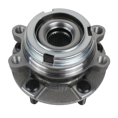Front Wheel Bearing Hub Assembly For Nissan Altima 2007 2008 2009 2010 2011 2012 2.5L 5 Lug With ABS Bolt In Direct Fit OEM Grade Replacement