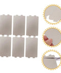 Six Pack Microwave Oven Mica Sheets Heat Insulation Pads Easy Cut Splatter Guard Replacement, Waveguide Cover Compatible