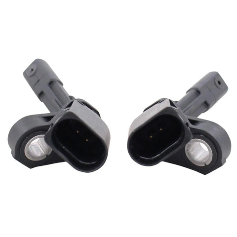 Two ABS wheel speed sensors for Audi TT 2008-2015, compatible with Porsche Carrera GT 2004-2005, VW Golf, Jetta, and more