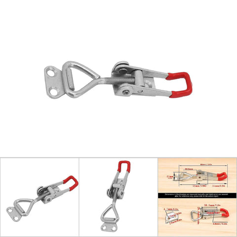 Top Shelf Carbon Steel Toggle Clamp Featuring High Leverage Latch Lock For Welding And Woodworking Shop Projects Tough As Nails Workholding Tool That Holds Firm Always