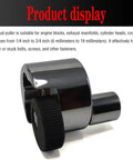 Heavy Duty Stud Extractor Tool 1/4 To 3/4 Inch 6 To 19mm For Broken Bolts And Seized Studs Engine Block Exhaust Manifold Bolt Extractor Nut Splitter With Knurled Roller And Cam Lock Kit, side view