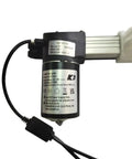 Power Recliner Lift Chair Motor Replacement KDPT007-115 Linear Actuator, close-up of label and motor details