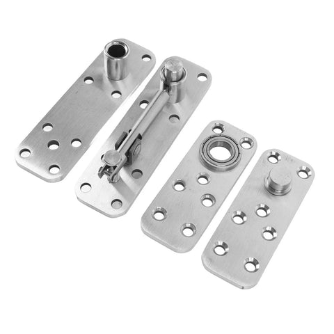 Hidden Door Hinge With Beefy Heavy Duty Stainless Steel 360 Degree Rotation for Wooden and Aluminum Frame Doors, set of 4 pieces.