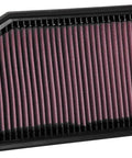 High Flow Lifetime Engine Air Filter for Jeep Gladiator and Wrangler JL 2018-2025 Boosts Power and Acceleration Premium Washable Air Filter