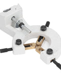 Heavy Duty Metal Steady Rest And Center Frame Stabilizer For Mini Lathe WM210 MX210 8X16 INCH tool holder support with clamping mechanism.