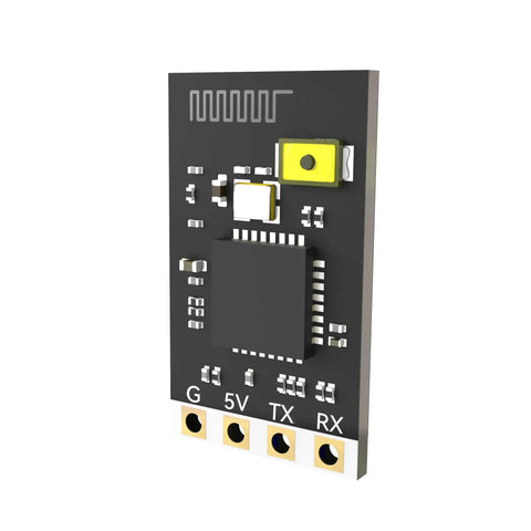 ExpressLRS FPV 2.4Ghz Receiver Nano Module with 78mm UFL T Antenna circuit board details