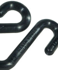 Close-up of Heavy Duty Aerial Basket Hook Replacement 5144H for bucket trucks, all-weather nylon 66 polymer, S-hook design.