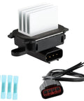 HVAC Blower Motor Resistor Kit With WPT688 Connector Wire Harness For Ford Expedition 2009 2017, F-150 2009 2014 displayed